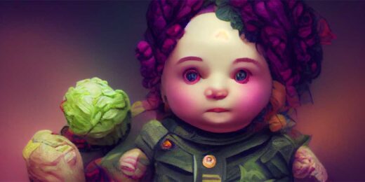 Cabbage Patch Doll in the Metaverse